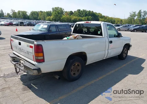 2004 Chevrolet Silverado 1500 Work Truck из США, поврежденный, VIN 1GCEC14V34E138651